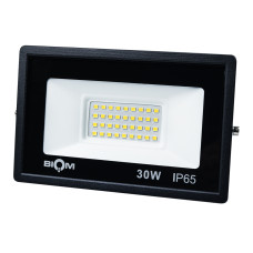 Светодиодный прожектор BIOM 30W 6200К 220V IP65 (S6-SMD-30-Slim 6200K)