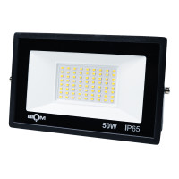Світодіодний прожектор BIOM 50W 6200К 220V IP65 (SMD-S6-50-Slim 6200К)