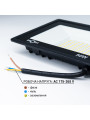 Светодиодный прожектор BIOM 50W 6200К 220V IP65 (SMD-S6-50-Slim 6200К), 100028059