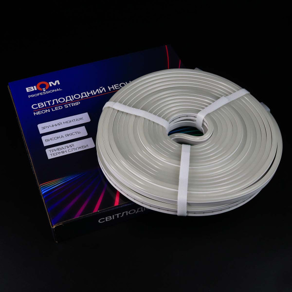 Світлодіодний NEON BIOM PROFESSIONAL BNSP-24-511-2835-120-NW-1 IP65 нейтральний білий, 1м