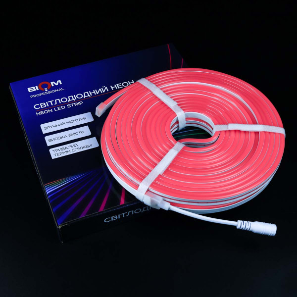 Світлодіодний NEON BIOM PROFESSIONAL BNSP-24-511-2835-120-P-1 IP65 рожевий, 1м