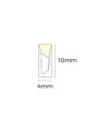 Гнучкий неон COLORS 24V-IP65 7.2W 240Lm 4000K 5м (NMS0410-NW) , 100022288
