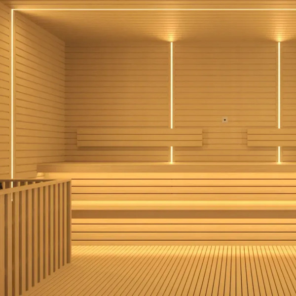 Термостійкий гнучкий неон COLORS Sauna 24V IP67 5W 165Lm 1600K 5м (ANT1615-EW) , 100028340