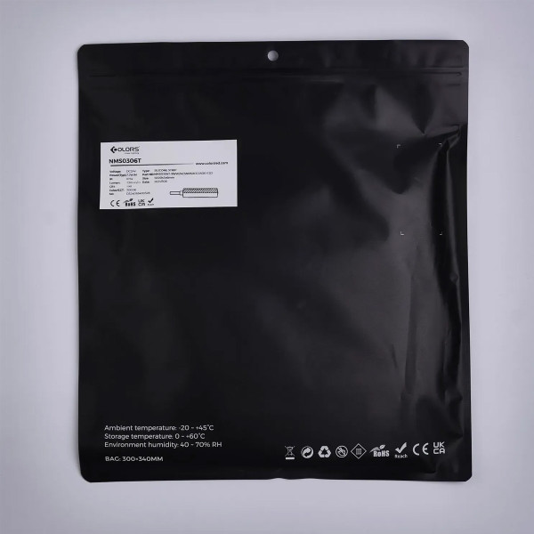 Ультратонкий гнучкий неон COLORS 24V IP54 7.2W 230Lm 2300K 5м (NMS0306T-LW) , 100028365
