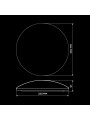 Накладной светильник Biom DECOLIGHT 220V 24W 6200K 1920Lm IP20 Матовый (Frosted) (DL-R401-24), 100022083