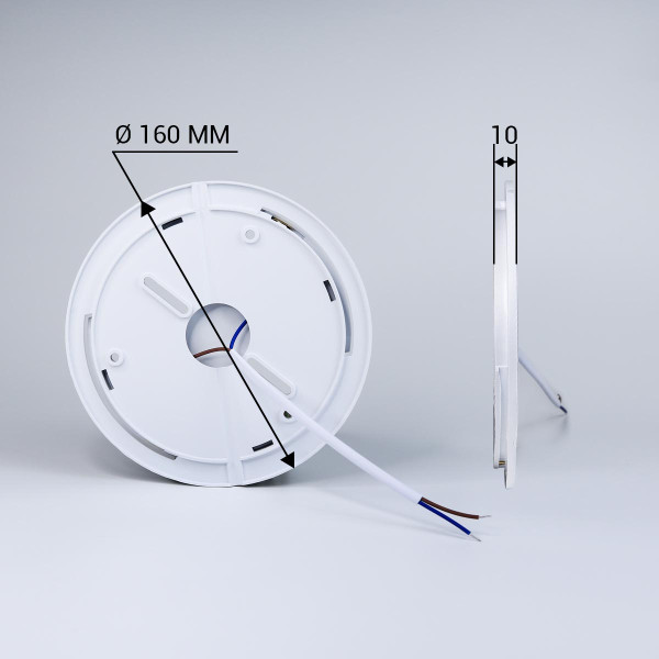 Накладной светильник Biom MD 220V 24W 5000K 1950Lm IP20 Матовый (Frosted) (MD-01-R24-5), 100023419