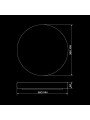 Накладной светильник Biom SMART DIY 220V 50W 3000-6000K 4000Lm IP20 Матовый (Frosted) (SML-R20-50/2-DIY), 100020581