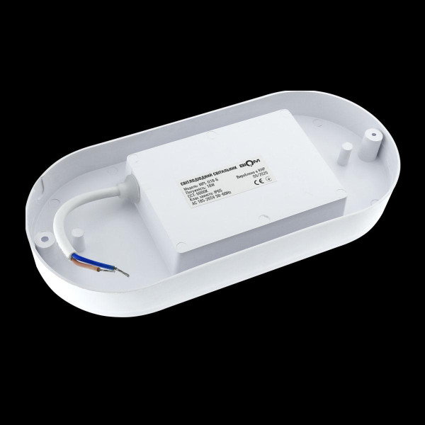 Світильник світлодіодний ЖКГ Biom MPL 18W 6000К, овал (MPL-О18-6) , 100017817