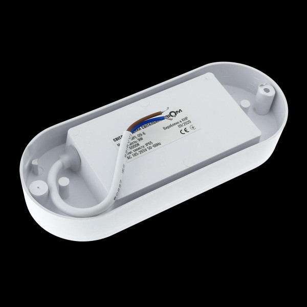 Світильник світлодіодний ЖКГ Biom MPL 9W 6000К, овал (MPL-О9-6) , 100017815
