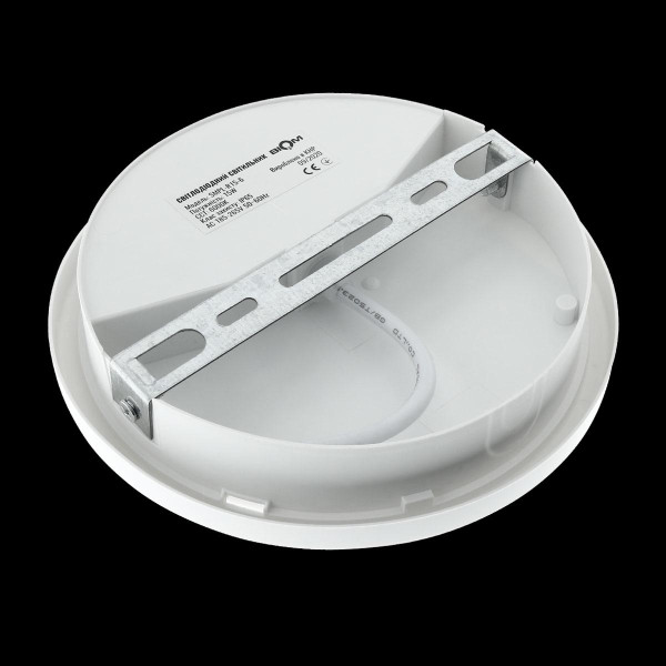 Світильник світлодіодний ЖКГ Biom SMPL 15W 6000К, коло, sensor (SMPL-R15-6) , 100017818