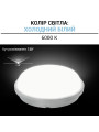 Світильник світлодіодний ЖКГ Biom SMPL 20W 6000К, коло, sensor (SMPL-R20-6) , 100017819