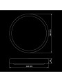Накладной светильник Biom SMART 220V 50W 3000-6000K 4000Lm IP20 Звёздное небо (SML-R08-50/2), 100017402