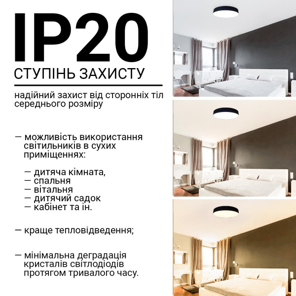 Накладной светильник Biom SMART 220V 80W 3000-6000K 6400Lm IP20 Матовый (Frosted) (SML-R42-80/2), 100023848