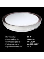 Светильник светодиодный Biom SMART 230V 50W 3000-6000K IP20 с д/у (SML-R48-50/2), 100024184