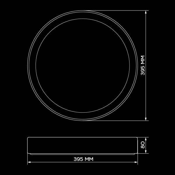 Светильник светодиодный Biom SMART 230V 50W 3000-6000K IP20 с д/у (SML-R48-50/2), 100024184