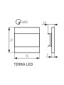 Настенный светильник KANLUX Terra LED AC-WW (23806), 100013136
