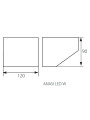 Настенный светильник KANLUX Anasi LED W (24480), 100013102
