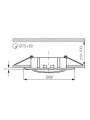 Точковий світильник KANLUX Luto CTX-DT02B-C/M (2593) , 100012904