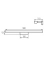 Подсветка KANLUX ASTEN IP44 15W-NW-B (26685), 100024804