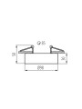 Точечный светильник KANLUX MINI BORD DLP-50-B (28783), 100024662