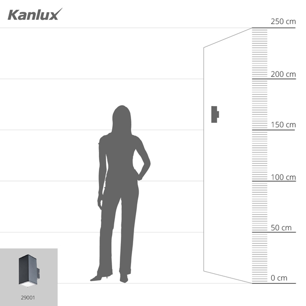 Вуличний світильник KANLUX GORI EL 235 D (29001) , 100024668