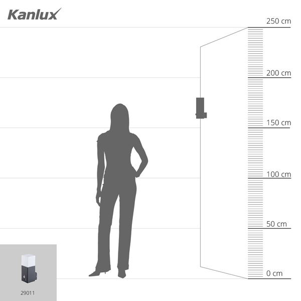 Вуличний світильник KANLUX VADRA 21L-UP SE (29011) , 100024671
