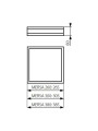 Потолочный светильник KANLUX Mersa 300-B/M (29050), 100024649