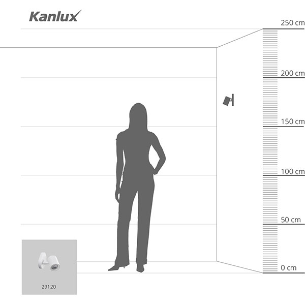 Світлодіодний світильник KANLUX LAURIN EL-1O W (29120) , 100025014