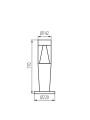 Вуличний світильник KANLUX INVO TR 77-O-GR (29176) , 100024628