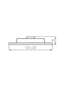 Точечный светильник KANLUX SP LED N 6W WW-S (31074), 100024593