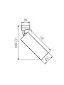 Светильник трековый KANLUX ATL2 GU10-W (33138), 100024779