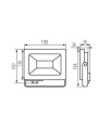 Прожектор KANLUX ANTEM LED 50W-NW B (33203) , 100024782