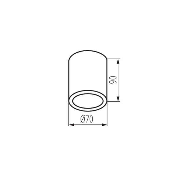 Точечный светильник KANLUX AQILO IP65 DSO-W (33360), 100024869