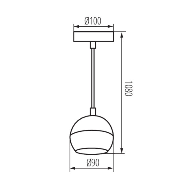 Точечный светильник KANLUX GALOBA C 1xGU10 W (33682), 100024830