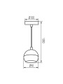 Точечный светильник KANLUX GALOBA C 1xGU10 W (33682), 100024830