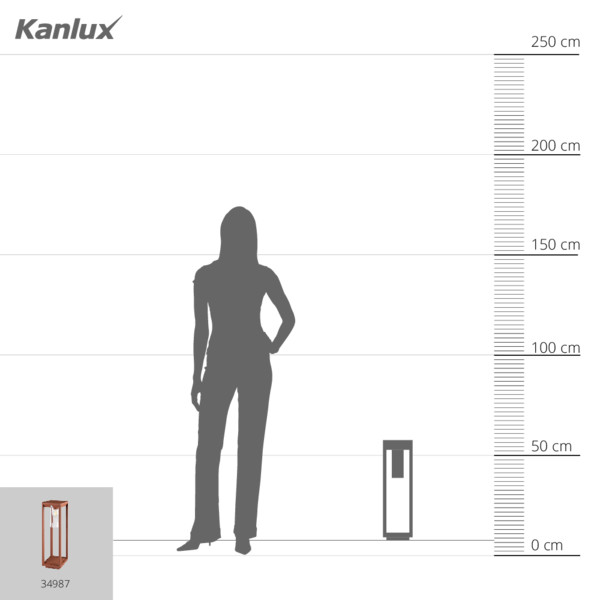 Уличный светильник KANLUX VIMO 50 SE-BR (34987), 100024855