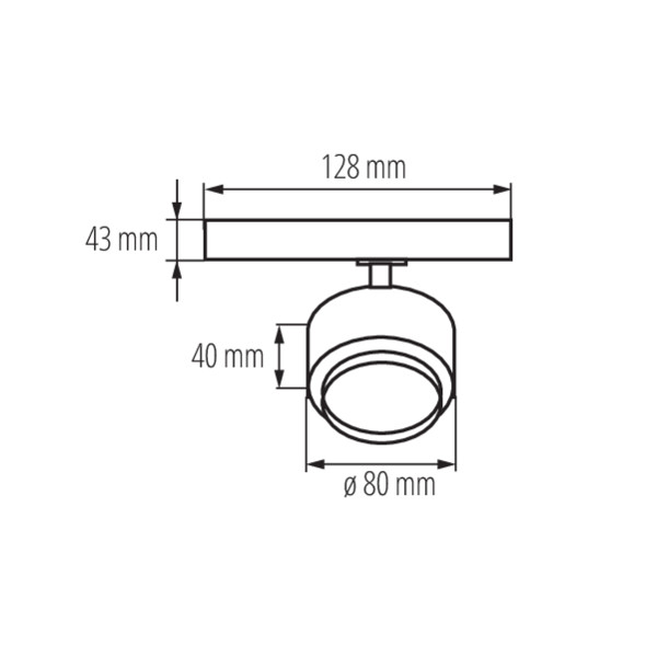 Светильник трековый KANLUX BTLW 18W-930-W (35662), 100024882