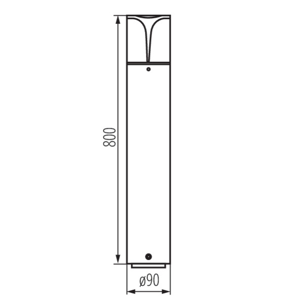 Уличный светильник KANLUX PRESO 80 GR (36540), 100024909