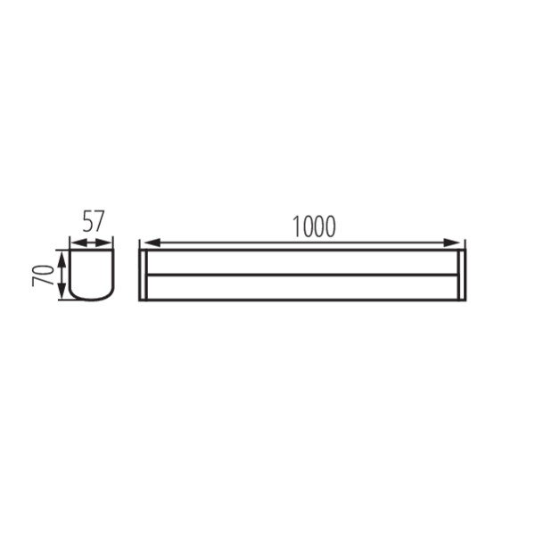 Подсветка KANLUX AKVO IP44 23W-NW-C S (36658), 100024963