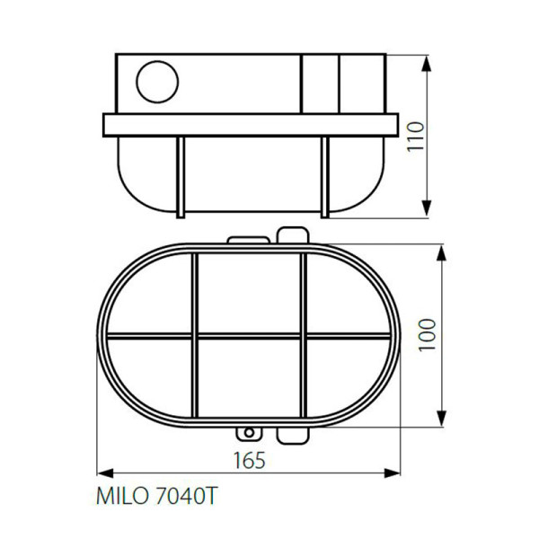 Потолочный светильник KANLUX Milo 7040T (70522), 100013334