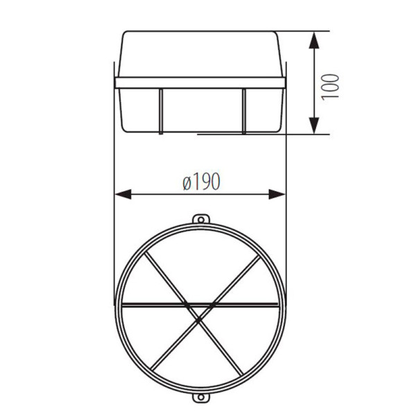 Стельовий світильник KANLUX Ines 7061N (70525) , 100013299