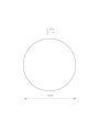 Світильник Nowodvorski Ring S LED 1x7W 3000K 60Lm IP20 Gold (10317) , 100022957