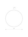 Светильник Nowodvorki Ring M LED 1x10W 3000K 150Lm IP20 Gold (10350), 100022968