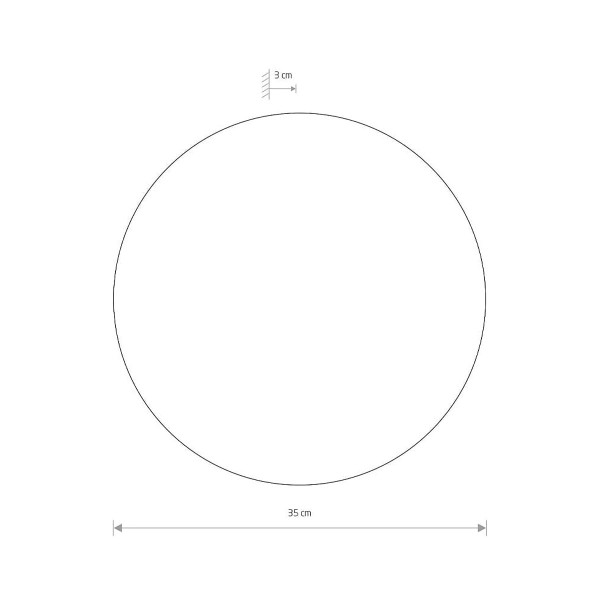 Светильник Nowodvorki Ring L LED 1x15W 3000K 200Lm IP20 Chocolate (10353), 100022971