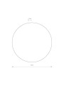 Светильник Nowodvorki Ring L LED 1x15W 3000K 200Lm IP20 Chocolate (10353), 100022971