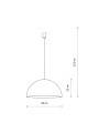 Люстра Nowodvorski Hemisphere Super L GX53 4x8W IP20 Wh (10700) , 100023129
