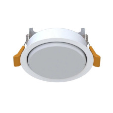 Точковий світильник Nowodvorski Uno S GX53 1x15W IP20 Wh (10840)