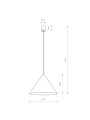 Подвесной светильник Nowodvorski Zenith L GU10 1x20W IP20 Silk Gray (10872), 100023114