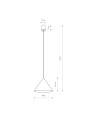 Підвісний світильник Nowodvorski Zenith M GU10 1x20W IP20 Silk Gray (10878) , 100023112