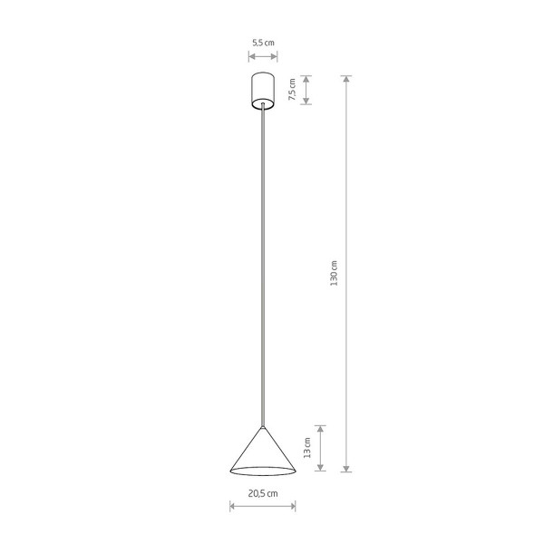 Подвесной светильник Nowodvorski Zenith S GU10 1x20W IP20 Silk Gray (10880), 100023110
